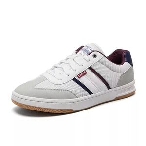 NWOT Levi's Men's Zane White and Gray Sneakers size 13